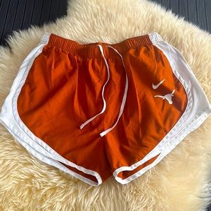 Nike Running Shorts, Texas Longhorns. Perfect condition!